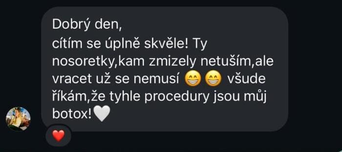 Recence klientky Bora Esthetic Institutu 4